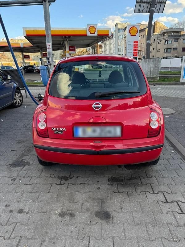 Gebraucht Nissan Micra 2005 Rot Kleinwagen