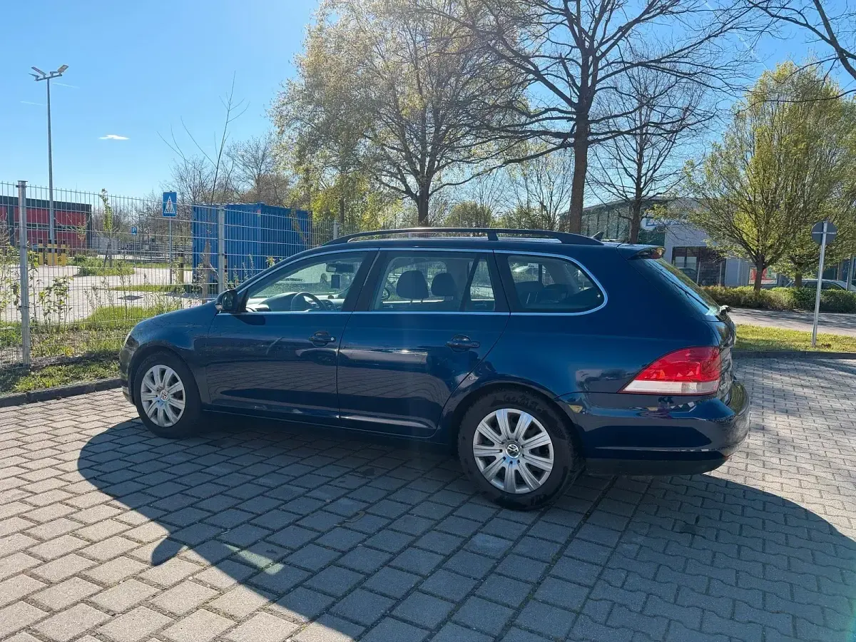 Usata VW Golf V 140 CV (102 kW) 2008 Blu Station wagon