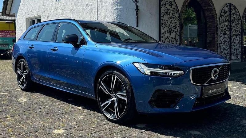 Gebraucht Volvo V90 R-Design 303 PS (222 kW) 2020 Blau Kombi