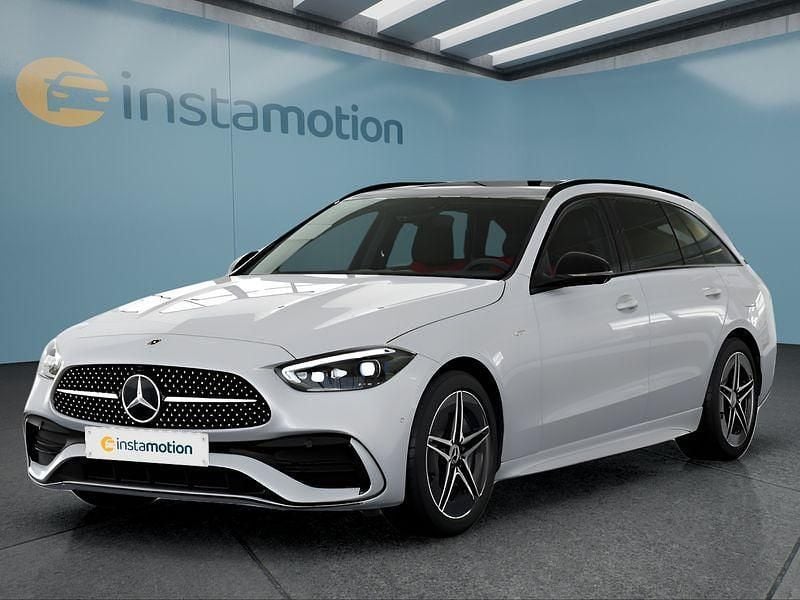 Weiß Gebraucht 2025 Mercedes C300e Kombi | 60.599 € - Bild 1/4