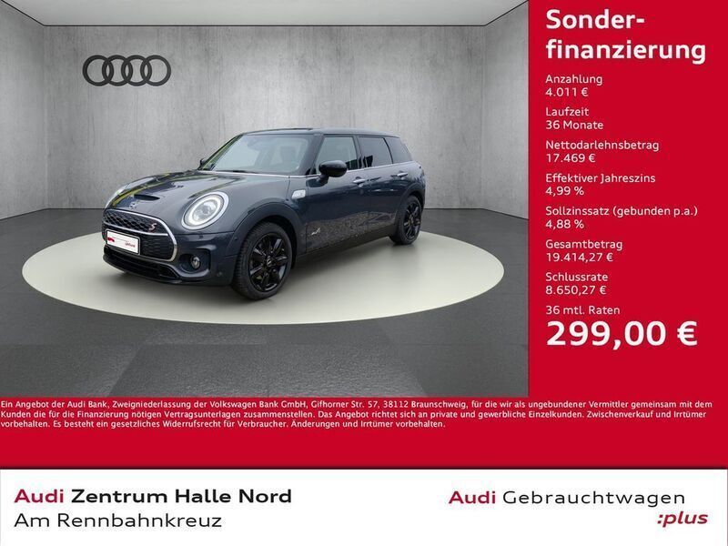 Grau Gebraucht 2019 Mini Cooper S Clubman Kombi | 21.980 € (Fairer Preis) - Bild 1/4