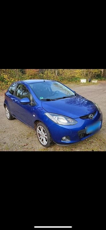 Blau Gebraucht 2008 Mazda 2 Kleinwagen | 1.399 € (Guter Preis) - Bild 1/4