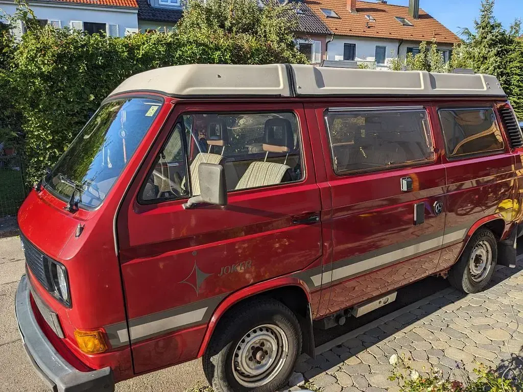 Gebraucht VW T3 69 PS (50 kW) 1986 Rot Van