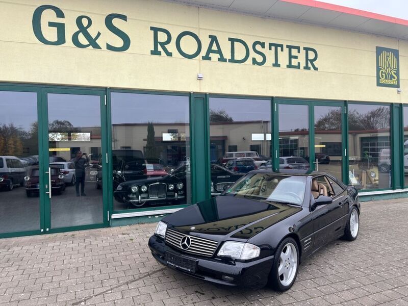 Schwarz Gebraucht 2001 Mercedes SL500 AMG Cabrio | 19.999 € (Fairer Preis) - Bild 1/4