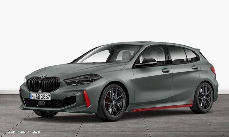 Grau Gebraucht 2024 BMW 128 M Sport Limousine | 39.990 € (Teuer) - Bild 1/3