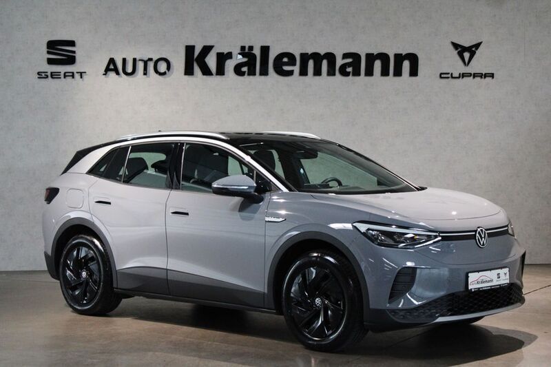 Mondsteingrau Gebraucht 2022 VW ID.4 Pure SUV | 25.990 € (Fairer Preis) - Bild 1/4