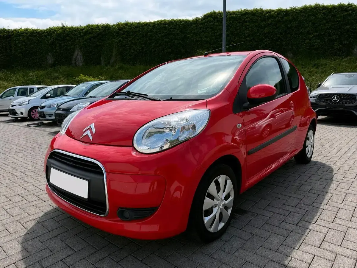 Gebraucht Citroën C1 68 PS (50 kW) 2009 Rot Kleinwagen