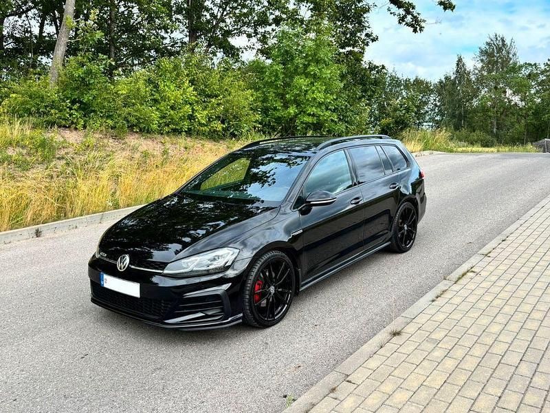 Schwarz Gebraucht 2019 VW Golf VII GTD Kombi | 13.500 € (Superpreis) - Bild 1/4