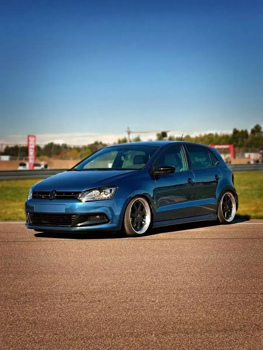 Usata VW Polo GT 150 CV (110 kW) 2014 Blu Utilitaria