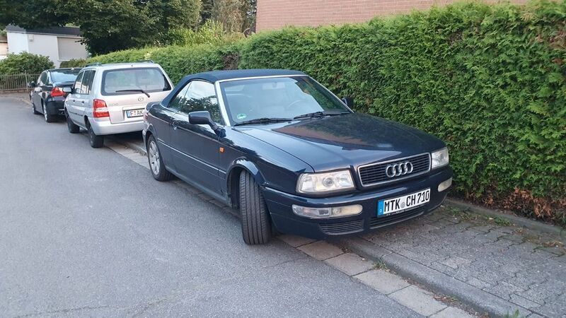 Blau Gebraucht 1998 Audi Cabriolet Sport Cabrio | 5.000 € (Fairer Preis) - Bild 1/4