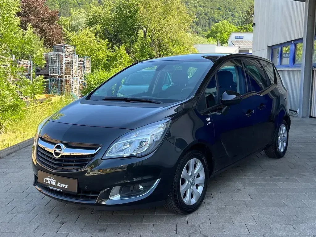Gebraucht Opel Meriva Active 140 PS (102 kW) 2017 Schwarz Van / Kleinbus