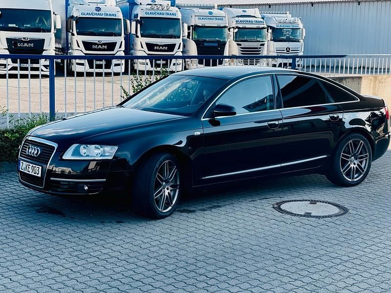 Schwarz Gebraucht 2007 Audi A6 Limousine | 4.250 € (Guter Preis) - Bild 1/4