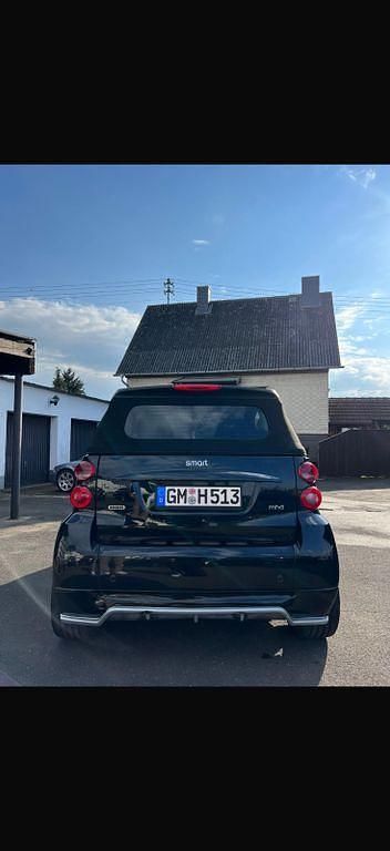 Gebraucht Smart ForTwo Cabrio Brabus 71 PS (52 kW) 2008 Schwarz Cabrio