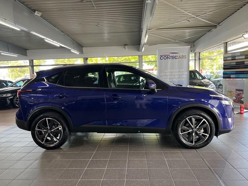 Blau **gebrauchtwagenfinanzierung viele wege, ein ziel: Gebraucht 2023 Nissan Qashqai Tekna SUV | 27.500 € (Fairer Preis) - Bild 1/4