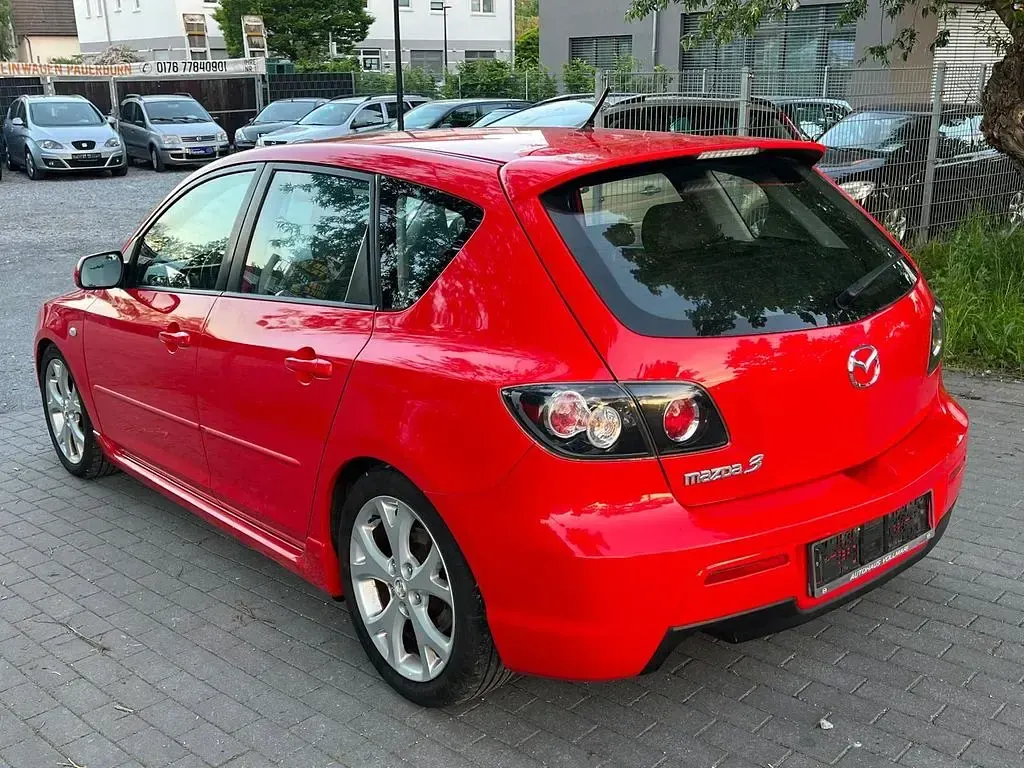 Gebraucht Mazda 3 150 PS (110 kW) 2008 Rot Limousine