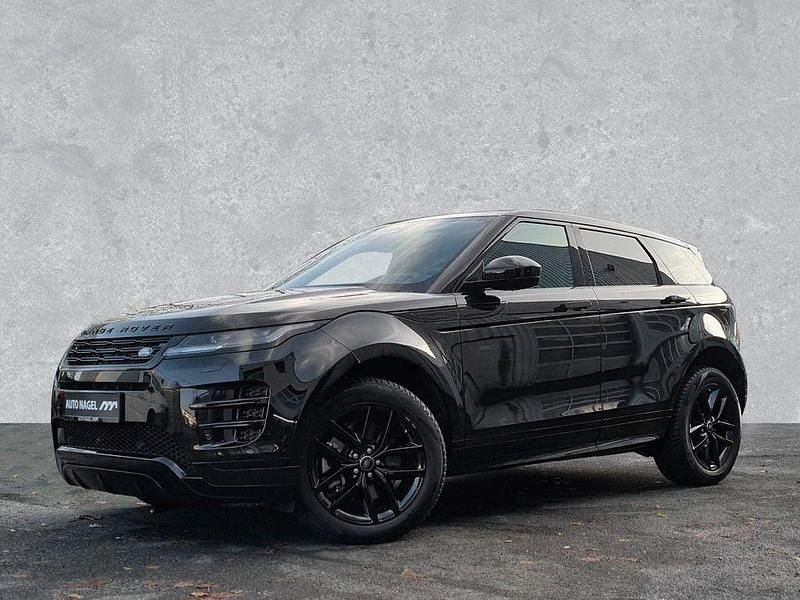 Schwarz Gebraucht 2024 Land Rover Range Rover evoque SE SUV | 45.490 € (Teuer) - Bild 1/4