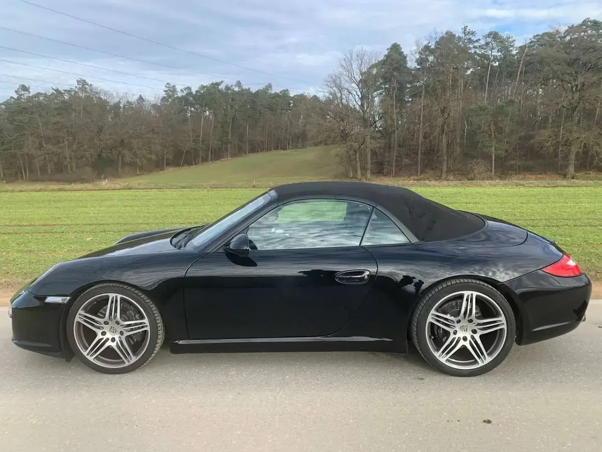 Gebraucht Porsche 911 Carrera Cabriolet 345 PS (253 kW) 2008 Schwarz Cabrio