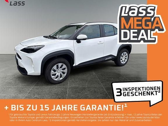 Schnee weiß Gebraucht 2024 Toyota Yaris Hybrid Business Edition | 23.980 € (Fairer Preis) - Bild 1/4