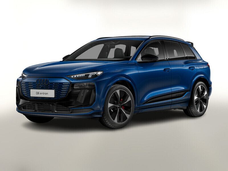 Grau Neu 2024 Audi Q6 e-tron Ambiente SUV | 52.188 € (Superpreis) - Bild 1/4