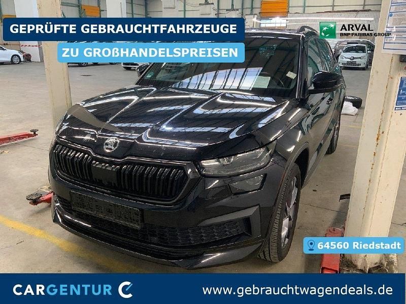 Schwarzmagic perleffekt Gebraucht 2021 Skoda Kodiaq SportLine SUV | 35.890 € (Fairer Preis) - Bild 1/2
