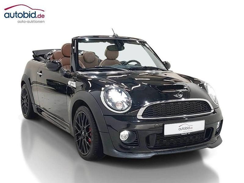 Schwarz Gebraucht 2015 Mini John Cooper Works Cabriolet Cabrio | 18.980 € (Fairer Preis) - Bild 1/4