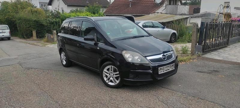 Schwarz Gebraucht 2008 Opel Zafira Van / Kleinbus | 2.500 € - Bild 1/4