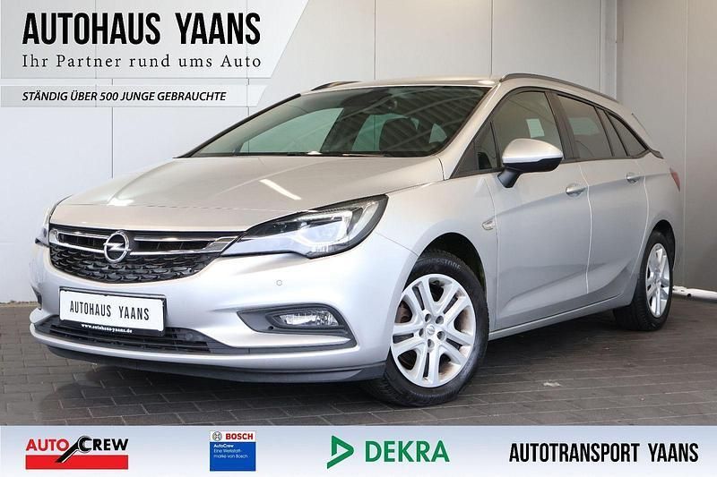 Silber Gebraucht 2019 Opel Astra Business Kombi | 8.489 € (Guter Preis) - Bild 1/4
