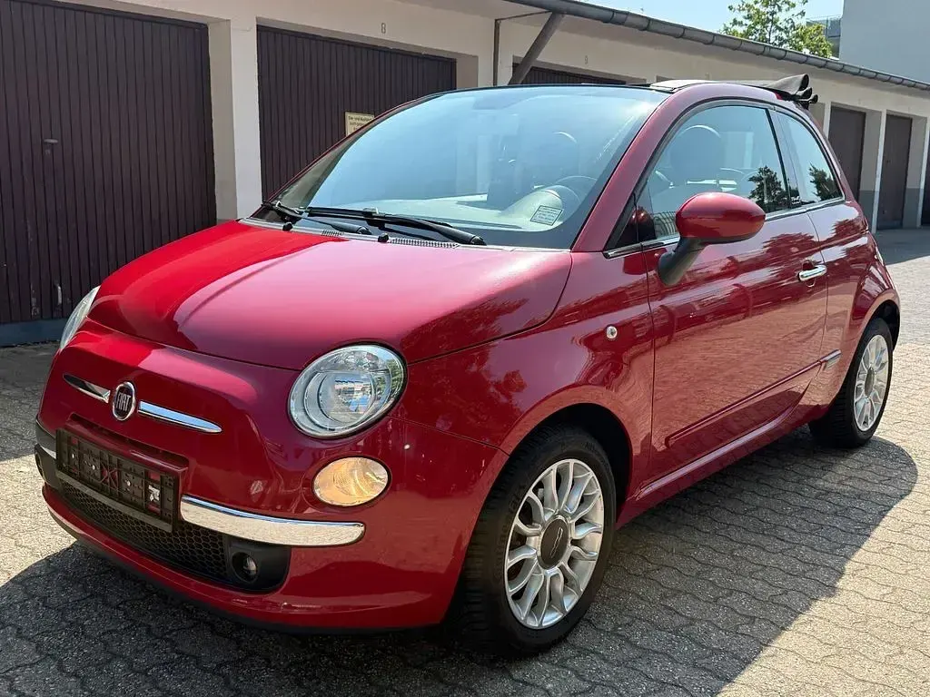 Gebraucht Fiat 500C 69 PS (50 kW) 2011 Rosso don giovanni/fiamma Cabrio