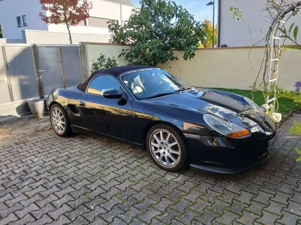 Brugt Porsche Boxster S 252 HK (185 kW) 2002 Sort Cabriolet