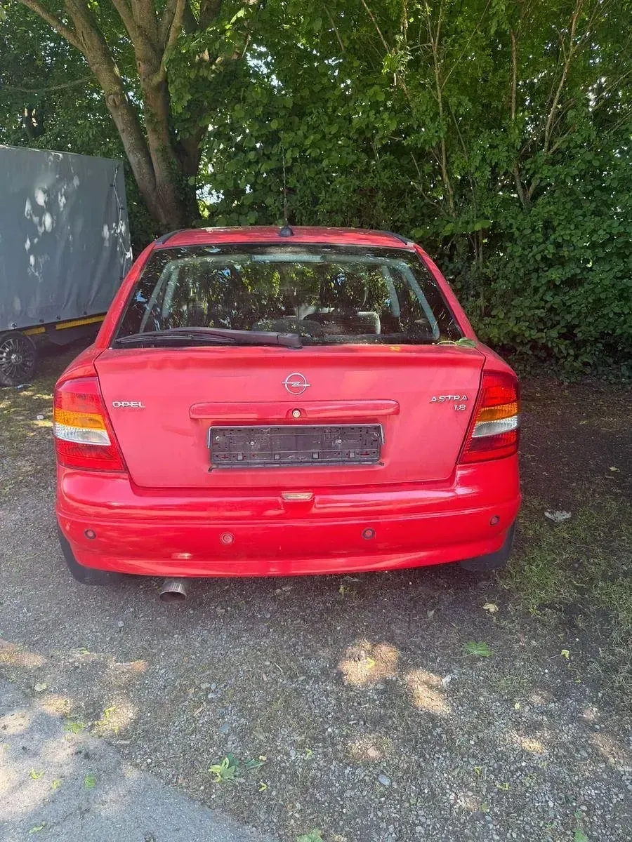 Gebraucht Opel Astra Elegance 125 PS (91 kW) 2002 Rot Kombi