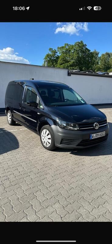 Schwarz Gebraucht 2015 VW Caddy Maxi Van / Kleinbus | 11.800 € - Bild 1/4