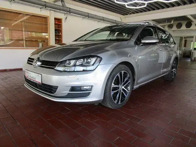 Gebraucht VW Golf VII Allstar 125 PS (91 kW) 2016 Silber Kombi