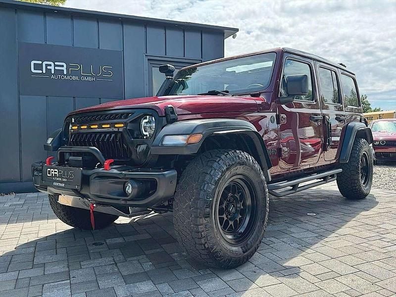 Rot Gebraucht 2022 Jeep Wrangler Sport SUV | 46.990 € (Superpreis) - Bild 1/3