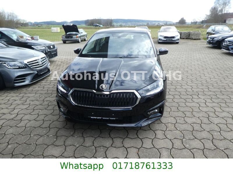 Neu Skoda Fabia Selection 95 PS (69 kW) 2025 Schwarz Kleinwagen