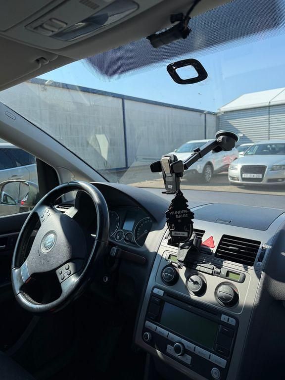 Gebraucht VW Touran Conceptline 90 PS (66 kW) 2007 Schwarz Van / Kleinbus