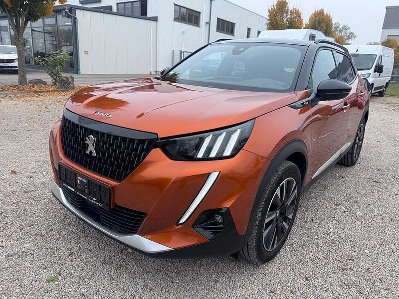 Orange Gebraucht 2022 Peugeot 2008 GT SUV | 19.990 € (Fairer Preis) - Bild 1/4