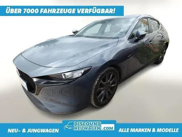 Polymetal grey metallic Gebraucht 2021 Mazda 3 Selection Limousine | 18.593 € (Fairer Preis) - Bild 1/4
