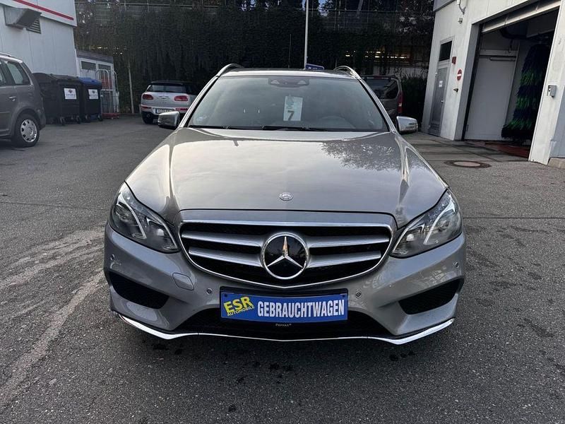Silber Gebraucht 2013 Mercedes E350 AMG Kombi | 8.399 € (Superpreis) - Bild 1/4
