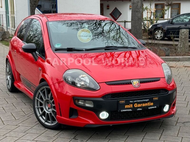 Rot Gebraucht 2012 Abarth Punto Evo Kleinwagen | 8.490 € - Bild 1/4
