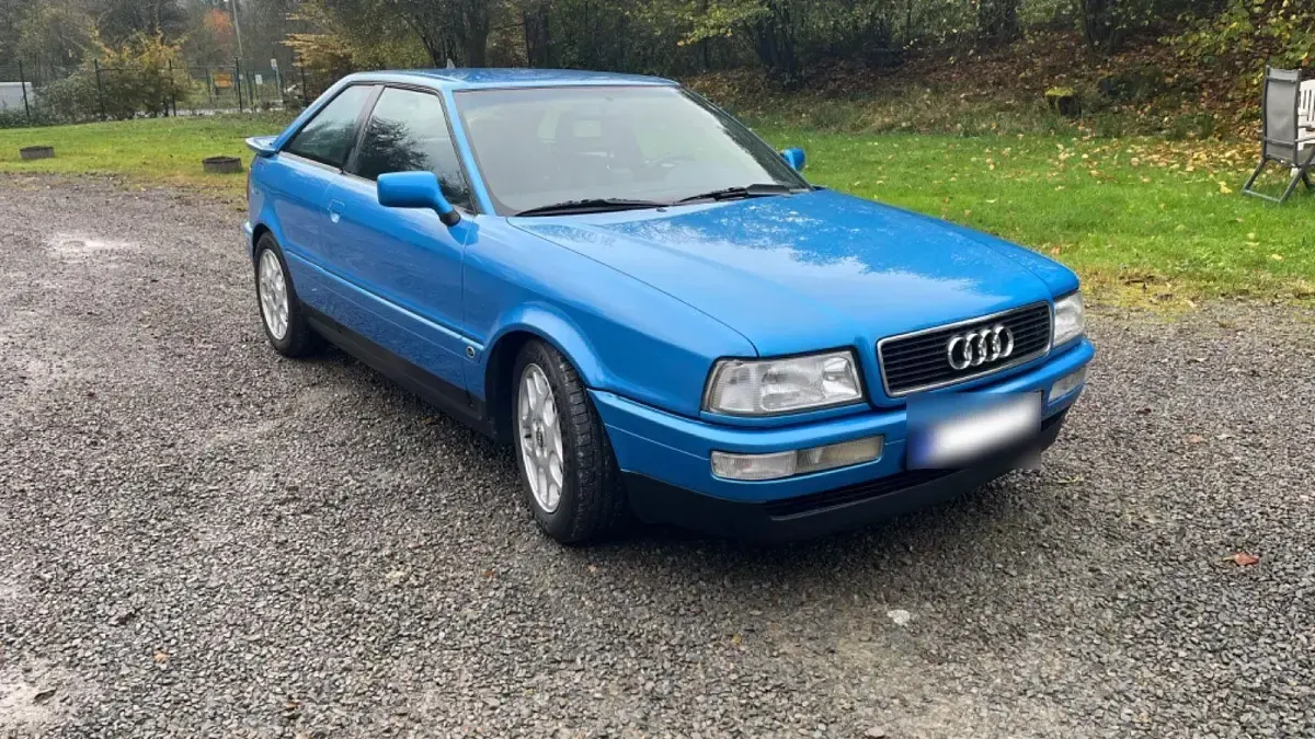 Gebraucht Audi Coupé Sport 116 PS (85 kW) 1995 Blau Coupé
