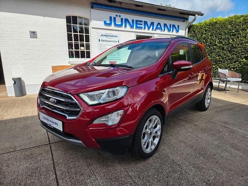 Rot Gebraucht 2022 Ford Ecosport Titanium SUV | 14.900 € (Superpreis) - Bild 1/4