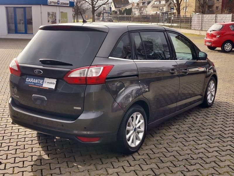 Gebraucht Ford Grand C-Max Titanium 125 PS (91 kW) 2016 Grau Van / Kleinbus