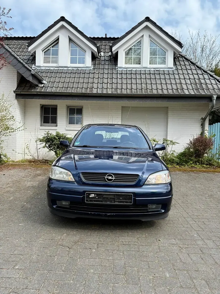 Usata Opel Astra 85 CV (62 kW) 2001 Blu Station wagon