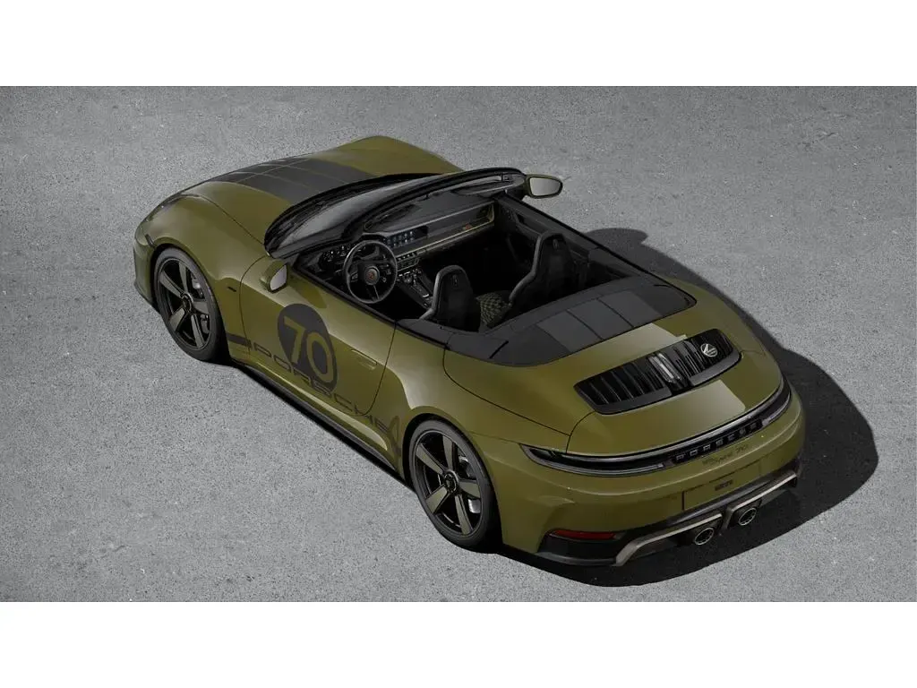 Ny Porsche 992 541 HK (397 kW) 2026 Grön Cab