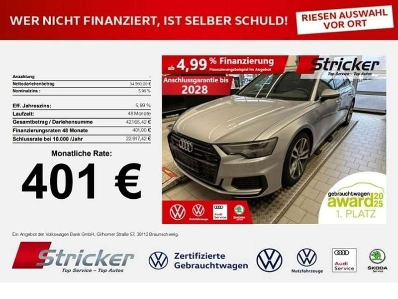 Gebraucht Audi A6 S-Line 265 PS (194 kW) 2023 Florettsilber metallic Kombi