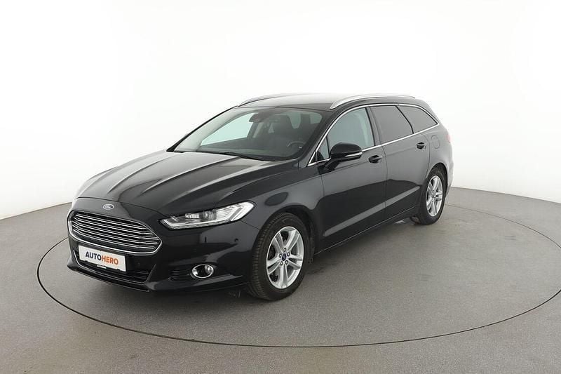 Schwarz Gebraucht 2017 Ford Mondeo Titanium Kombi | 13.730 € (Fairer Preis) - Bild 1/4