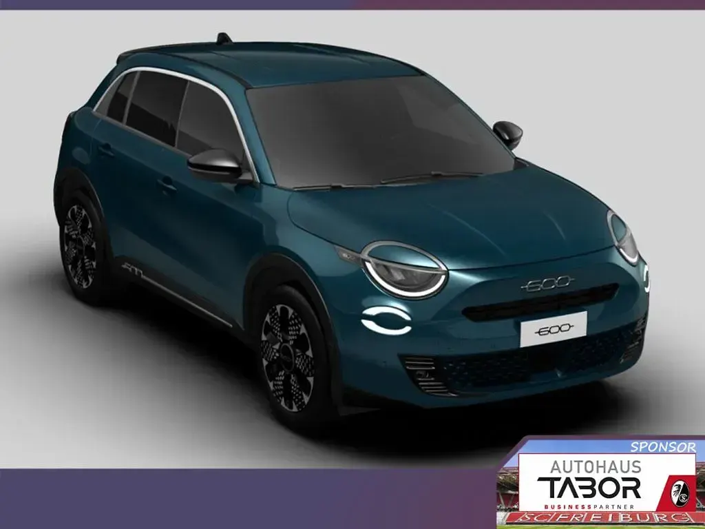 Neu Fiat 600 La Prima 145 PS (106 kW) 2026 Grün SUV