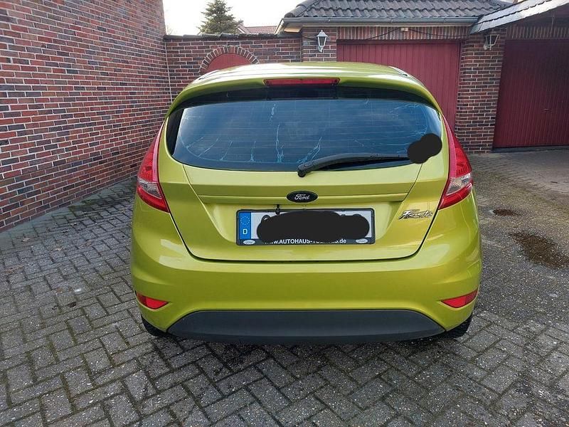 Gebraucht Ford Fiesta Ambiente 82 PS (60 kW) 2009 Grün Kleinwagen