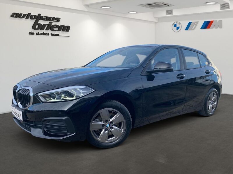 Schwarz ii Gebraucht 2021 BMW 118 Advantage Kleinwagen | 21.700 € (Fairer Preis) - Bild 1/4