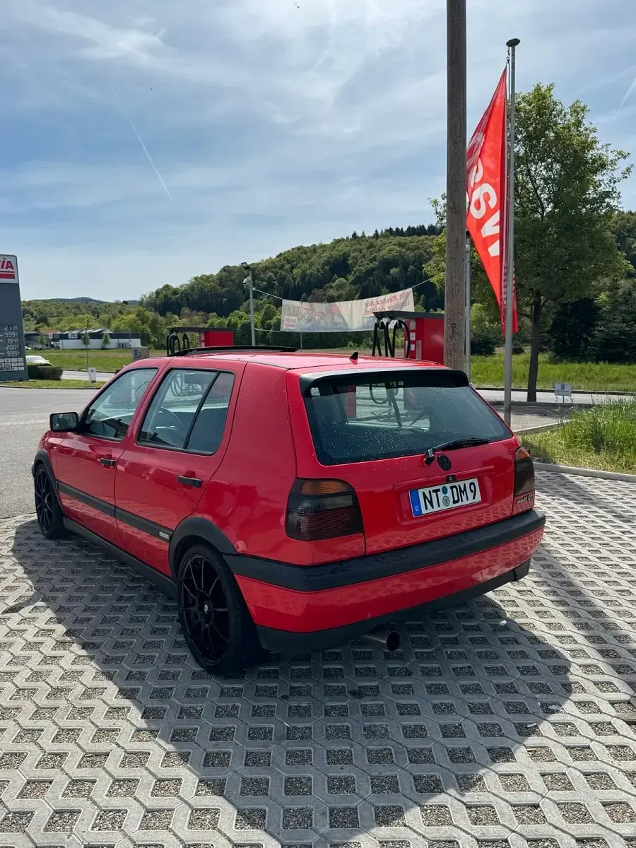 Gebraucht VW Golf III Edition 116 PS (85 kW) 1994 Rot Kleinwagen